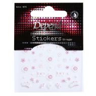 Depend Decoration stickers pink flowers
