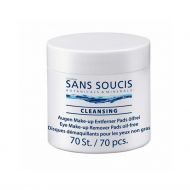 Sans Soucis Cleansing Eye make up remover pads 70pcs*