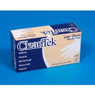 CleanTek gloves powder free latex size small